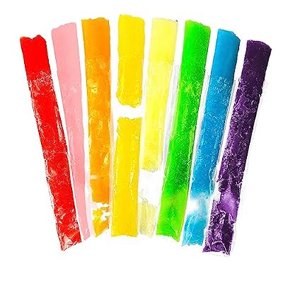 FunPops Frozen Ice Pops, 24-Fruit Flavored Freeze Pops, Frozen Summer Snack For All Ages, Low Calorie