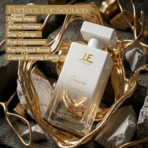 Image of La French Power Women Eau De Parfum for Women, 100ml | Long Lasting Premium Perfume | Sweet Vanilla Fragrance | Elegant, Bold & Feminine Scent