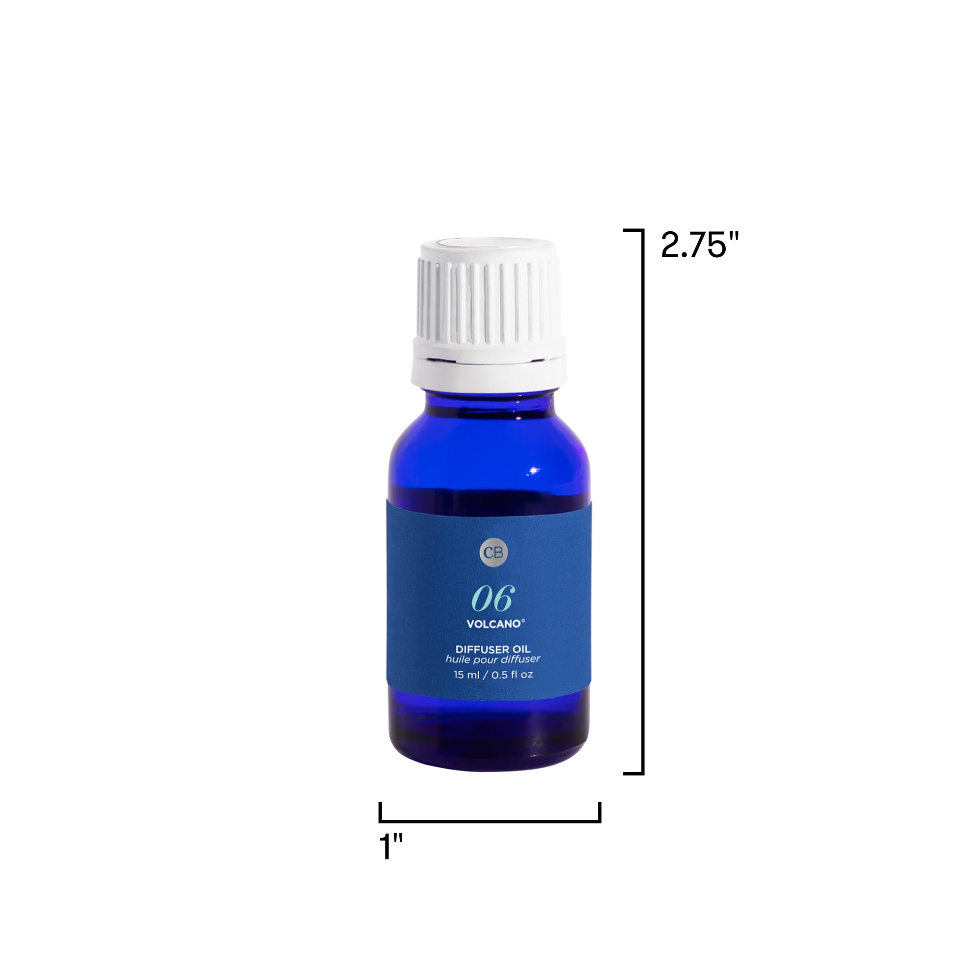 Capri Blue Volcano dyfuzor oleju elektrycznego – do użytku z elektrycznymi dyfuzorami zapachowymi do aromaterapii do domu (14,8 ml)