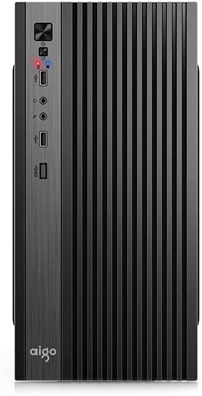 Aigo Q2503 Mini-Tower PC Case, front view