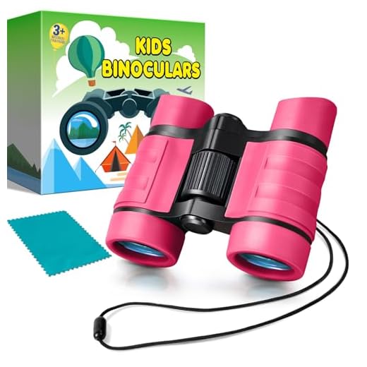 Binoculars for Kids, Kids Binoculars for Ages 3-12 Boys Girls, Outdoor Gifts Toys for Kids- Perfect for Bird Watching, Camping, and Outdoor Exploration