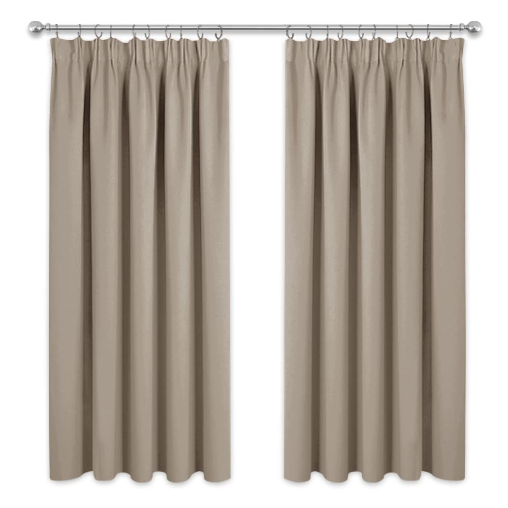 PONY DANCE Window Blackout Curtains 72 inch Drop