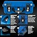 NANUK 920 Pro Photo Kit – Waterproof Travel Camera Hard Case with Padded Dividers & Lid Organizer, 16.7” x 13.4” x 6.8”, Dustproof & Impact-Resistant, Airline Carry-On Approved – Blue