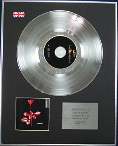 Century Music Awards DEPECHE MODE - Limited Edition CD Platinum Disc - VIOLATOR