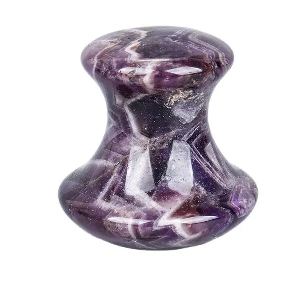 Massaggiatore for la Cura del Viso in Giada, Strumento di Gua Sha in Cristallo, Massaggio alla Testa, Raschietto for la Cura della Pelle, Prodotti di Bellezza Antirughe