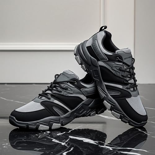 Image of Red Chief Men's Sports Sneaker | Low Ankle Lace Up Shoe with Breathable Mesh & Synthetic Upper | Lightweight Comfortable Casual Footwear (C6016)