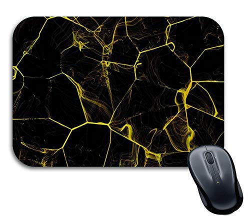 Image of CC ENTERPRISES Anti-Skid Mathematics Board Designer Gaming Mouse Pad for Laptops Desktop PC Gaming Wireless Mouse for Girls and Boys (Black Marble 2)