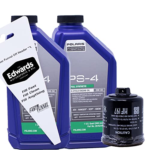 Edwards Oil Change Kit fits 2012-2022 Polaris Phoenix 200 ATV