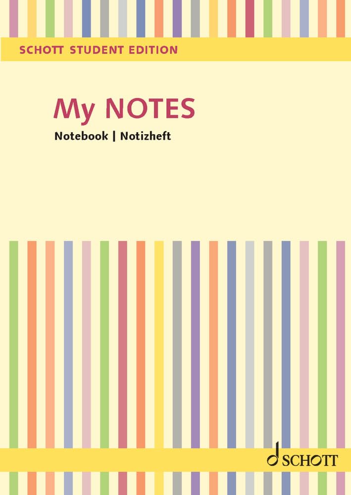 Notebook: Schott Student Edition