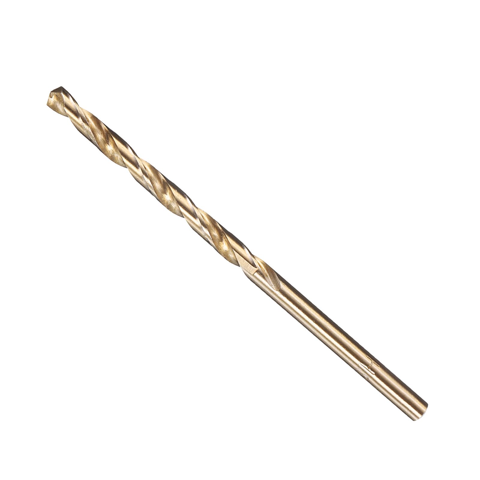 PATIKIL #15 Drill Bit, Jobber Straight Shank M2 High-Speed Steel 135ยฐ Gold Finish for Stainless Steel Hard Metal - 12 Pack โ image 1
