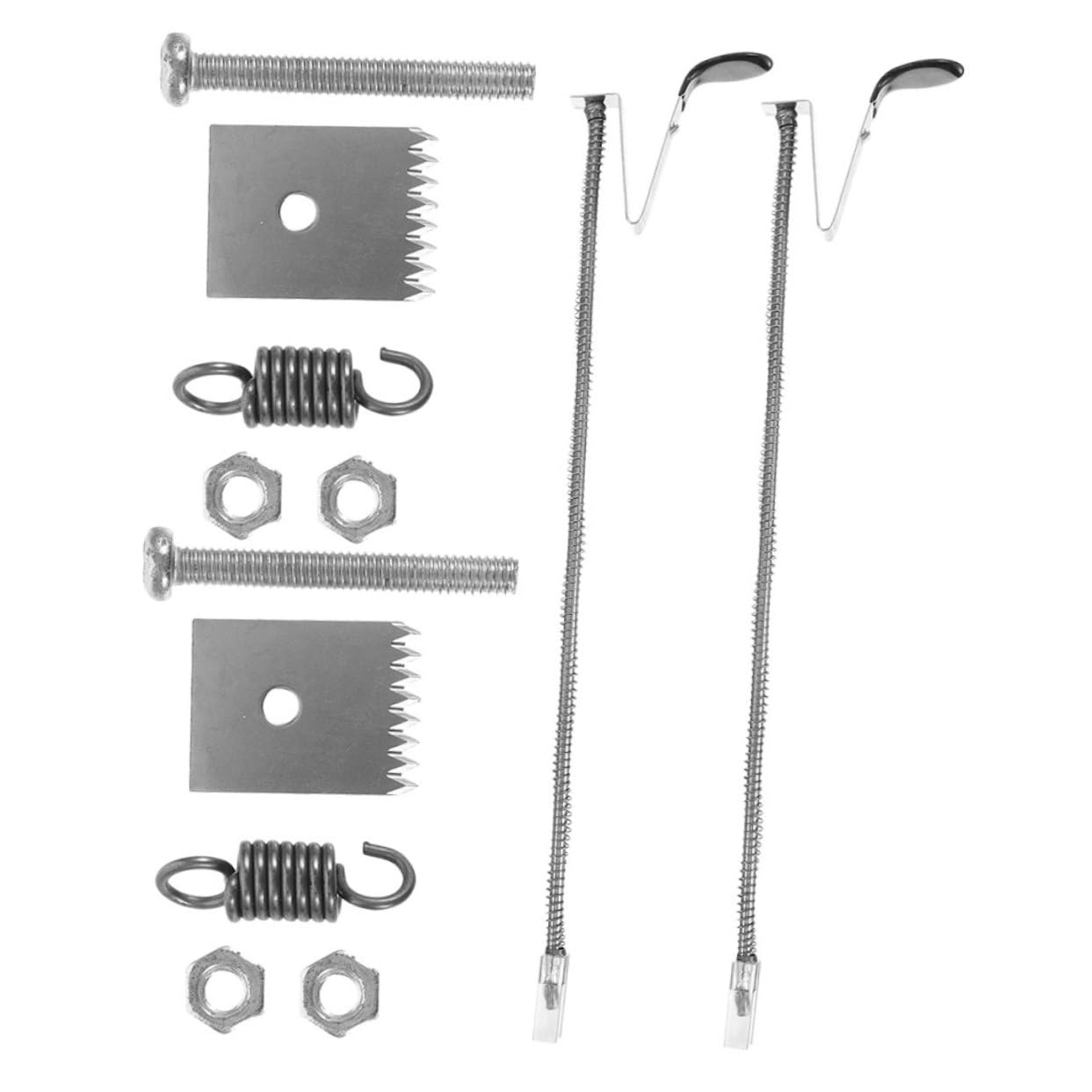 BESPORTBLE 10 Juegos De Accesorios para Máquina De Atar Ramas Kit De Motosierra Manual Máquina De Atar Reutilizable Resorte Flexible Herramientas Prácticas De Atado Enrejado Correas De