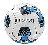 Optimaler Rücksprung uhlsport Tri Concept 2.0 Soccer Pro Ball Fußball, weiß/Schwarz, 5