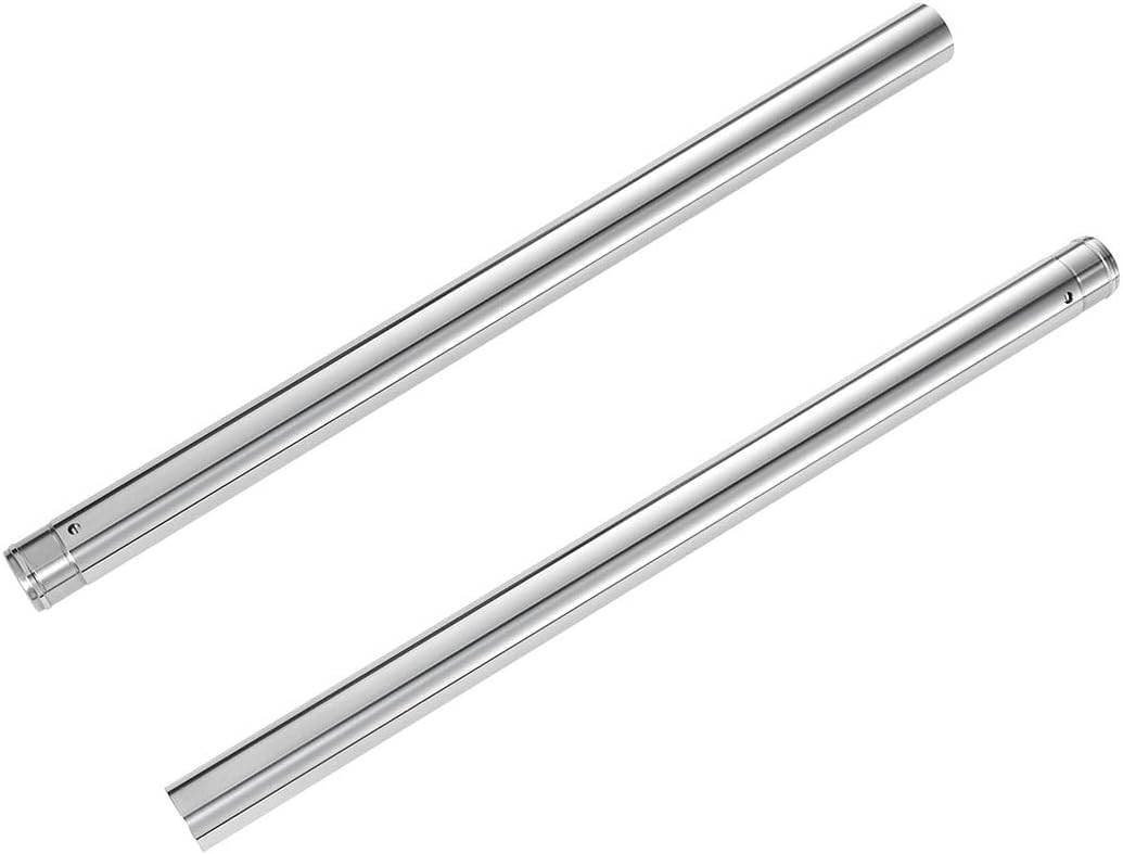 LANBAO Front Inner Fork Tubes Fork Pipes For Yamaha R1-Z 3XC 1990-1992 1991 38x600mm 3XC-23110-00-00 Silver