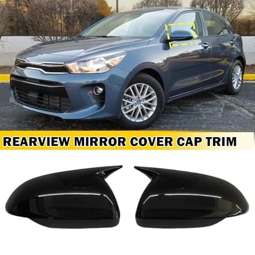 Capuchon d'aile Kia Rio 2018-2023 coque rétroviseur ABS robuste protection extérieure - 2