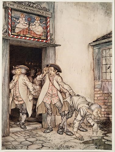 Impresiones lienzo de Arthur Rackham i tre chirurghi dell'esercito cuadro para pared 60x90