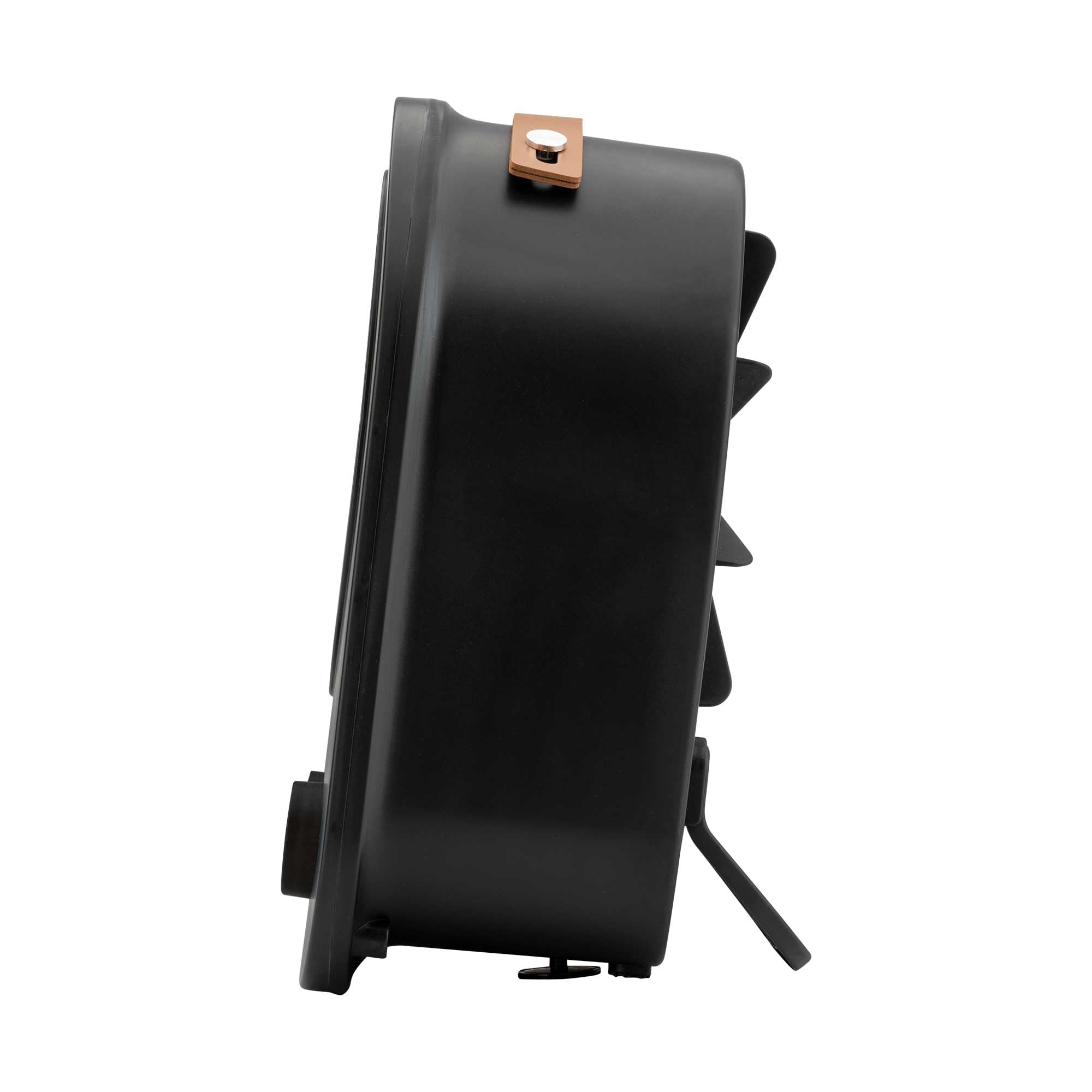 JATA JCTV1240 - Calefactor Bajo Consumo. Termoventilador Baño 2000 W. 2 Potencias. Ventilador. Termostato Regulable. Antivuelco. Asa de Transporte. Compacto: 21 x 15,9 x 27,2 cm