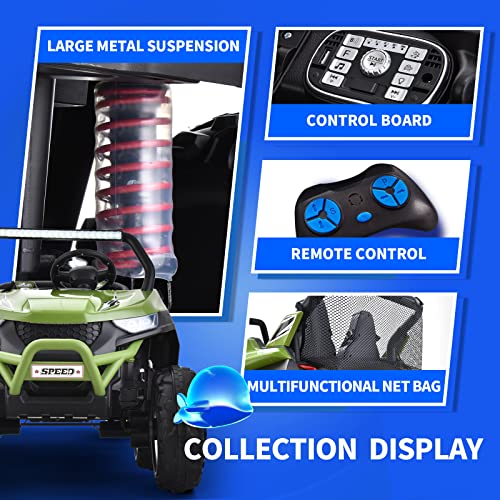 Joywhale 24V 2 Seater Kids Ride On Utv Car Powerful Electric Vehicle, With 4X75W Strong Motors, Big Battery, Easy-Drag System, 2.4G Remote Control, Soft Braking & Suspension, 2023 New Model, Bw-U20 #TOP5