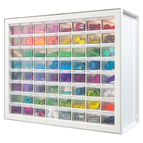 IRIS 64 Drawer Craft Storage Cabinet Cover