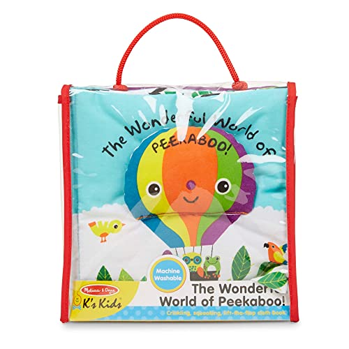 Melissa & Doug Soft Activity Baby Book - The Wonderful World Of Peekaboo! - Lift The Flap Busy Book For Toddlers, Sensory Toys For Babies And Toddlers #TOP5