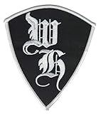 totenburg endzeit Hersteller: Nervengas Versand Generisch Wehrhammer - Wappen Aufnäher/Patch  Black Metal, Satanic Warmaster, Peste Noire, Totenburg, Goatmoon, Burzum