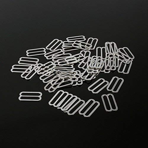 - 50 Set Di Cravatte Con Fiocco Regolabile In Metallo, Cravatta, Gancio, Reggiseno, Cinghia Di Cravatta Con 3 Tipi Di Capelli, 20 Mm (Id) - 6