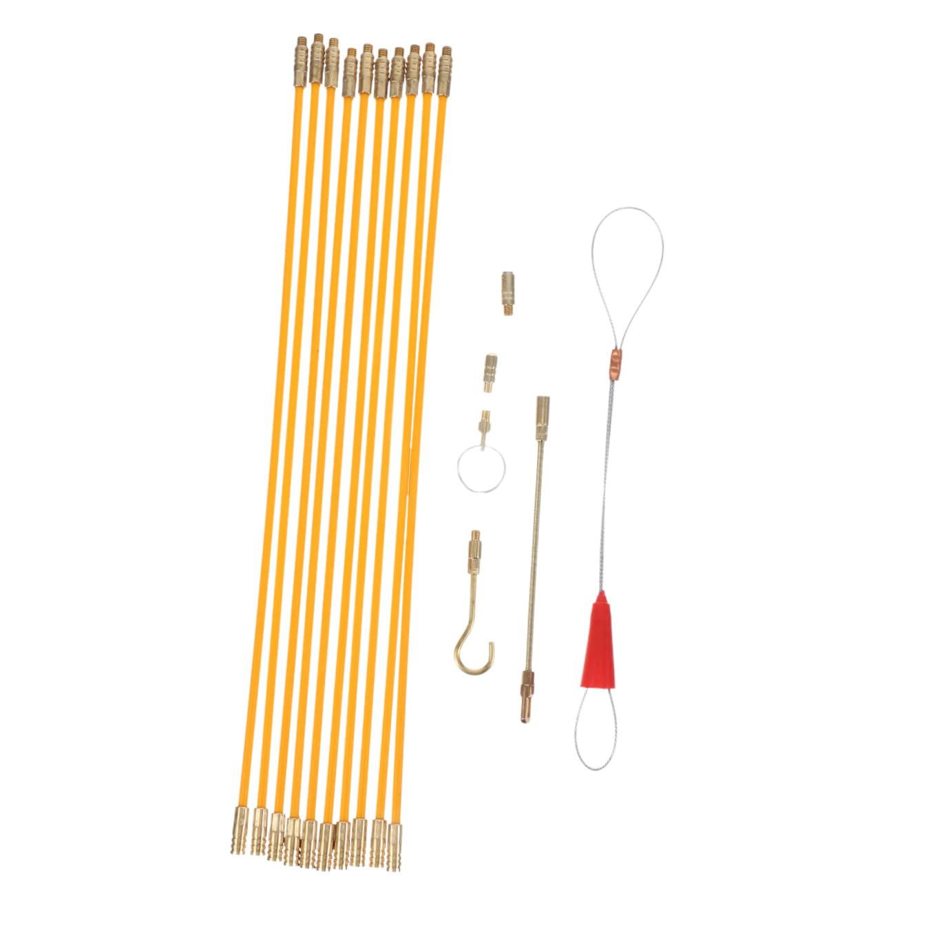 Varillas de tracción modulares Vaguelly en fibra de vidrio de 33 cm