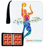 Basketball card binder with sleeves,basketball card binder, 4 Pocket basketball cards binder,sports