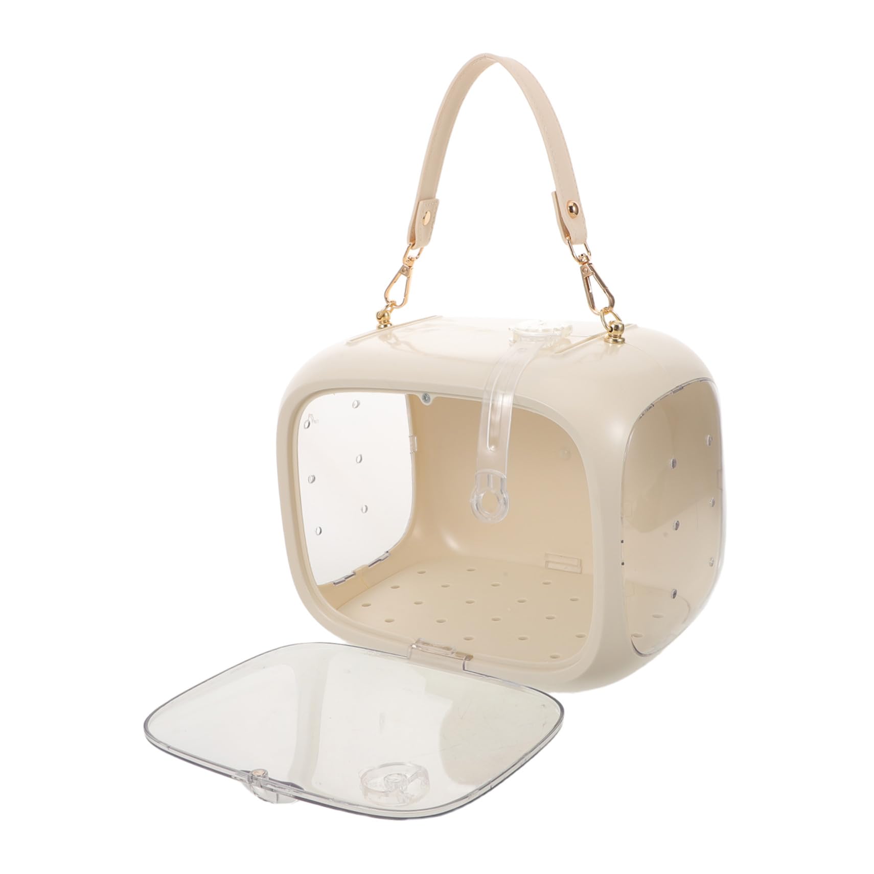 Jaula Portátil para con Cierre Seguro Ventilada y Fácil de Limpiar Bolsa Transporte Pequeña para Periquitos Ninfas y Aves Pequeñas Aviario Viaje Pájaros para Exteriores