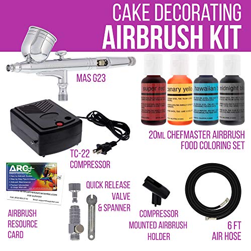 Master Airbrush KIT-CAKE-G23-22 Decorating Airbrushing System Kit thumb #1
