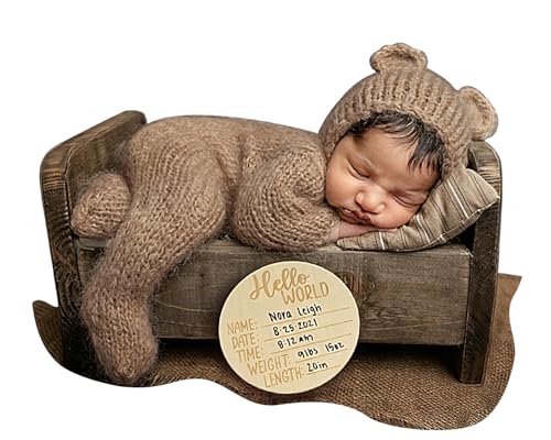 Image of BLUETOP Cute Newborn Photography Outfits Boys Girls Baby Costume Set