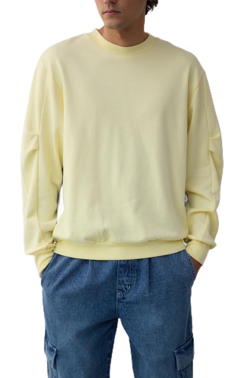 [AZUL by moussy] [アズールバイマウジー] サムホール スウェット トップス メンズ 251IST80-245C