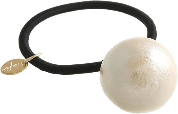 Amazon Co Jp ヴァンテーヌ Vingtaine コットン パールヘアゴム M シンプル クラシカル ヘアアクセサリー キスカ H7034 ジュエリー