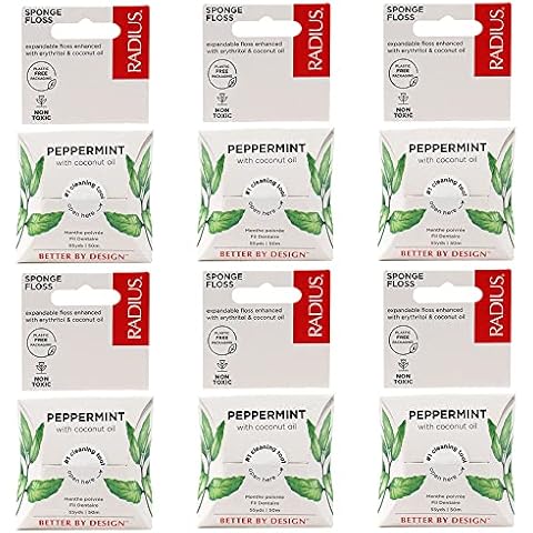 RADIUS Peppermint Dental Floss 55 Yards Cover