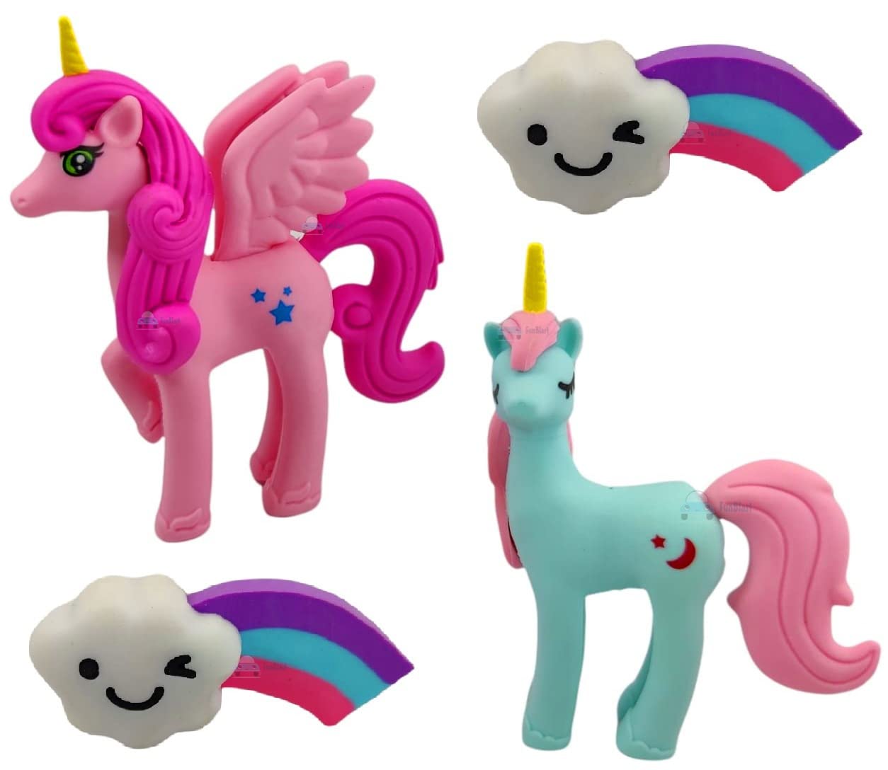 FunBlast Eraser for Kids - Unicorn Eraser for Kids, Unicorn Stationary Set, Unicorn Eraser, Unicorn Gifts, Rubber Eraser for Kids, Eraser Set for Return Gift, Unicorn Eraser Set (B09G6WC9QK) Amazon Price History, Amazon Price Tracker