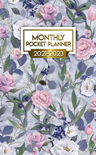 2021-2023 Monthly Pocket Planner: Nifty Retro Three Year Calendar, Agenda, Diary |...