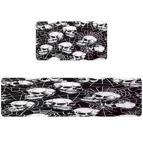 Tapete de cocina para evitar resbalones VAPOKF de calavera absorbente 2