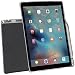 Poetic Lumos iPad Pro 12.9 TPU Case Cover [Keyboard Compatible][Pencil Holder] Ultra-Thin Soft Flexible Case for Apple iPad Pro 12.9 1st Gen 2015 / iPad Pro 12.9 2nd Gen 2017 Transparent Gray