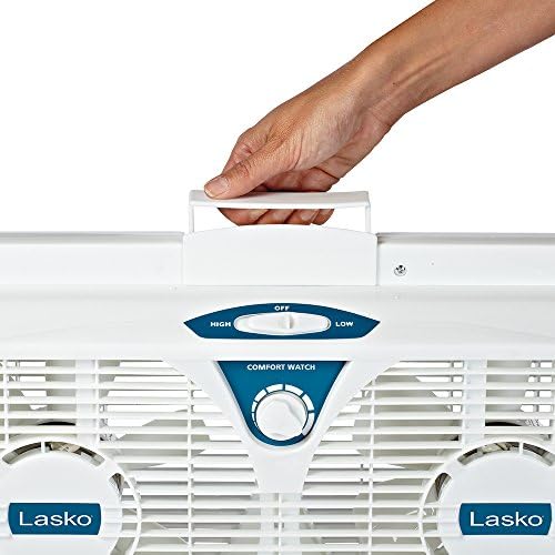 Lasko Twin Electric Reverse Window Fan 