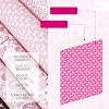 Tintnut Black Pink Ribbon Sublimation Ink Transfer Sheets - 12 Sheets 12x10Pink Ribbon Pattern Sublimation Transfer Paper Bundle for DIY Mugs, Tumblers, Key Chain, T-Shirts