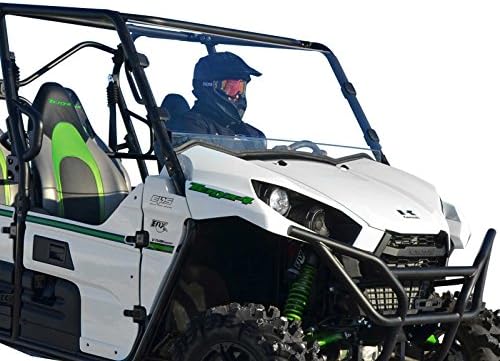 SuperATV Heavy Duty Scratch Resistant Full Windshield Compatible ...