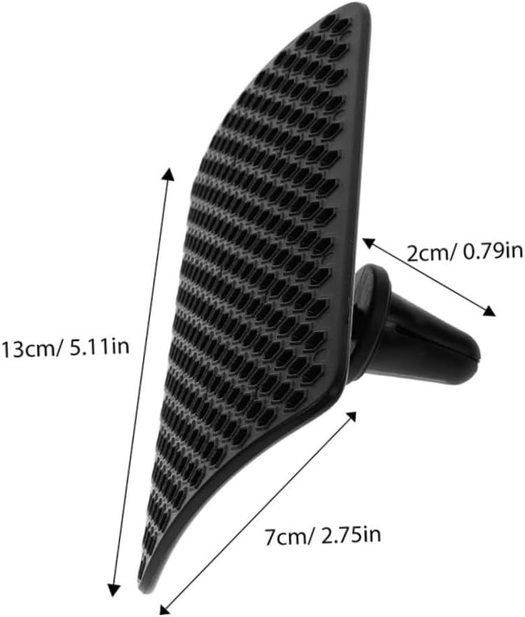 Cabilock 2pcs Car Air Conditioning Wind Deflector Essential Accessory for Preventing Air Enhancing Comfort during Travel Compatible Vehicle Vents