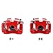 Power Stop Rear S3130 Pair of High-Temp Red Powder Coated Calipers For Lexus ES350 2007-2012, Toyota Avalon 2008-2011, Toyota Camry 2007-2011 [Model Specific]