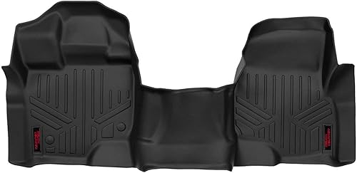 Rough Country Alfombrillas delanteras para Ford F-150 2015-2023 | Asiento de banco - M-5115 Negro