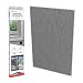 PermaStik Magnetic Window Screen, Adjustable to Fit 47.2 x 39.3 inches & Smaller