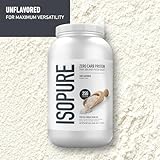 Best Protein Powders for Weight Loss and Muscle Gain For Over 50: 10 Products We Actually Tested 13 Isopure Zero Carb 100% Pure Whey Isolate Protein Powder, Gluten Free, with Vitamins, Unflavored, 25g Protein Per Serving, 3 Lbs, 47 Servings (Packaging May Vary)