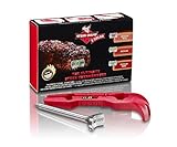 SteakChamp The Ultimate Steak Thermometer, 3 Color, 3-in-1