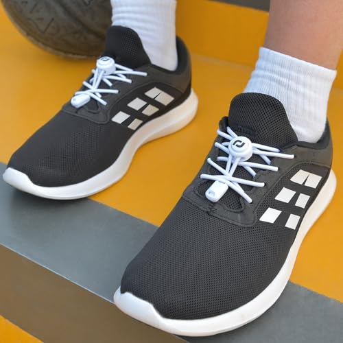 image for RJ-Sport Elastic No Tie Shoelaces - Quick to Install No Tie Shoelaces 