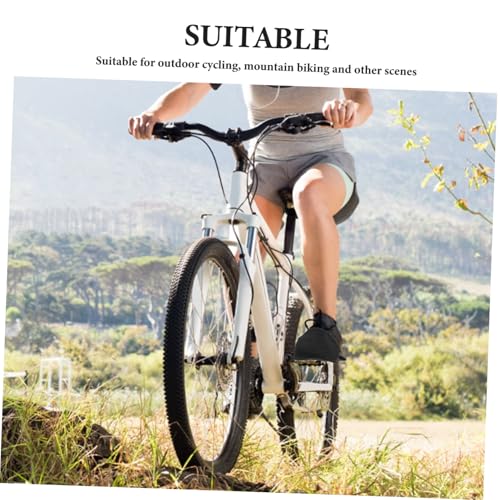 Cubiertas para zapatos de bicicleta y cubrebotas para invierno, impermeables y térmicas para ciclismo de montaña y carretera miniatura 4