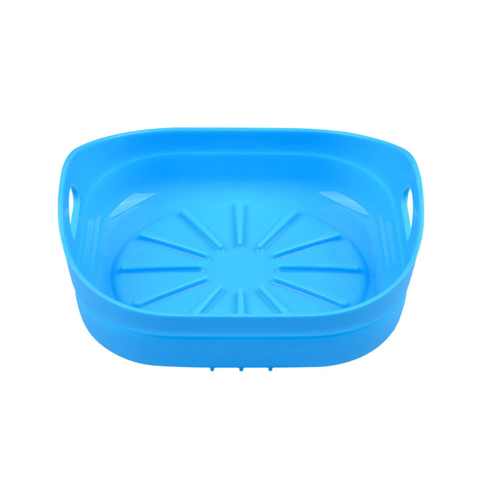 Elnwnnkc Air Silicone Pot Air Fryers Oven Baking Tray for Pizza Fried Chicken Accessories Round Pan Mat Silicone Pot Liner