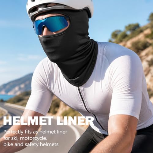 Image of 20 PCS Balaclava Ski Mask for Men Women, UV Protection Motorcycle Balaclava | Soft Breathable Polyester, Fade-Resistant Reusable, Lightweight Helmet Liner for Motorcycle Cycling all outdoor activities